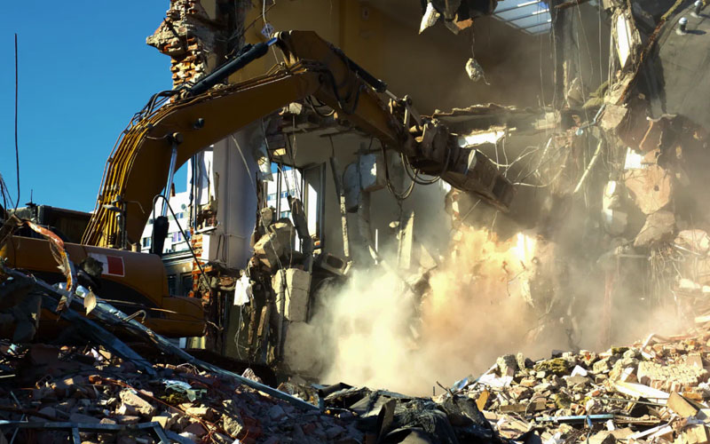 Factory Shed Demolition